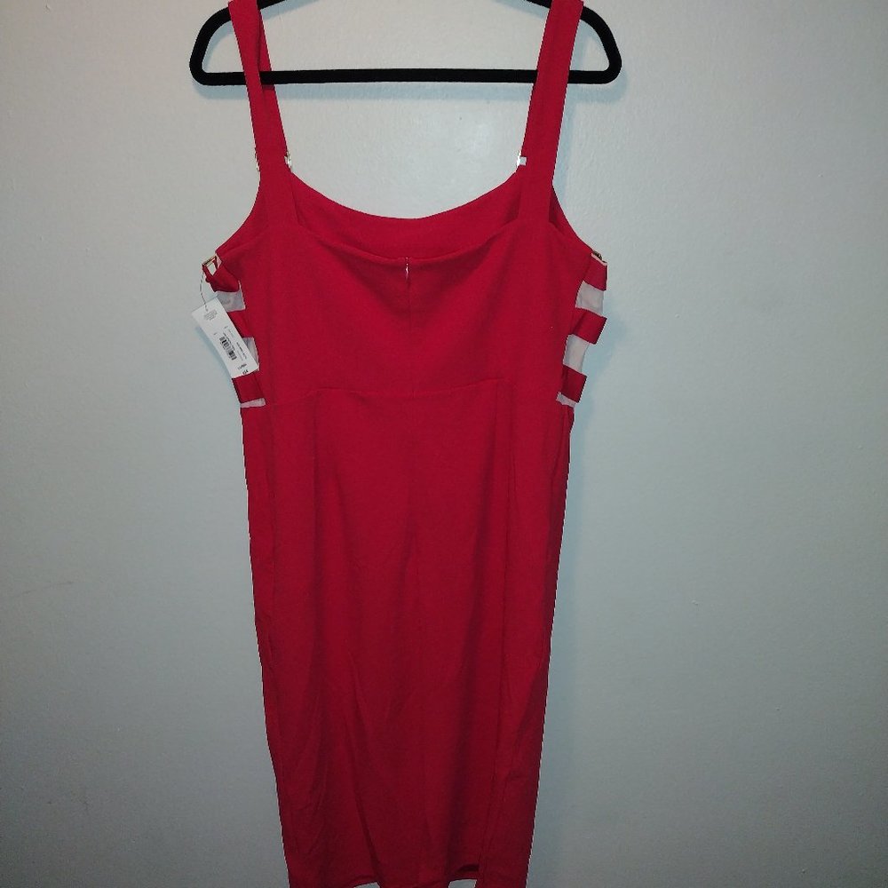 NWT! Bold Elements Red Dress XL